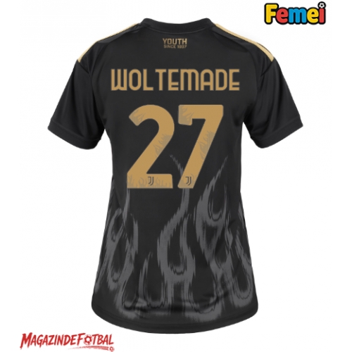 Juventus Nick Woltemade #27 Tricou Fotbal Replică 2026-27 Femei Treilea Juventus Nick Woltemade #27 Tricou Fotbal Replică 2026-27 Femei Treilea